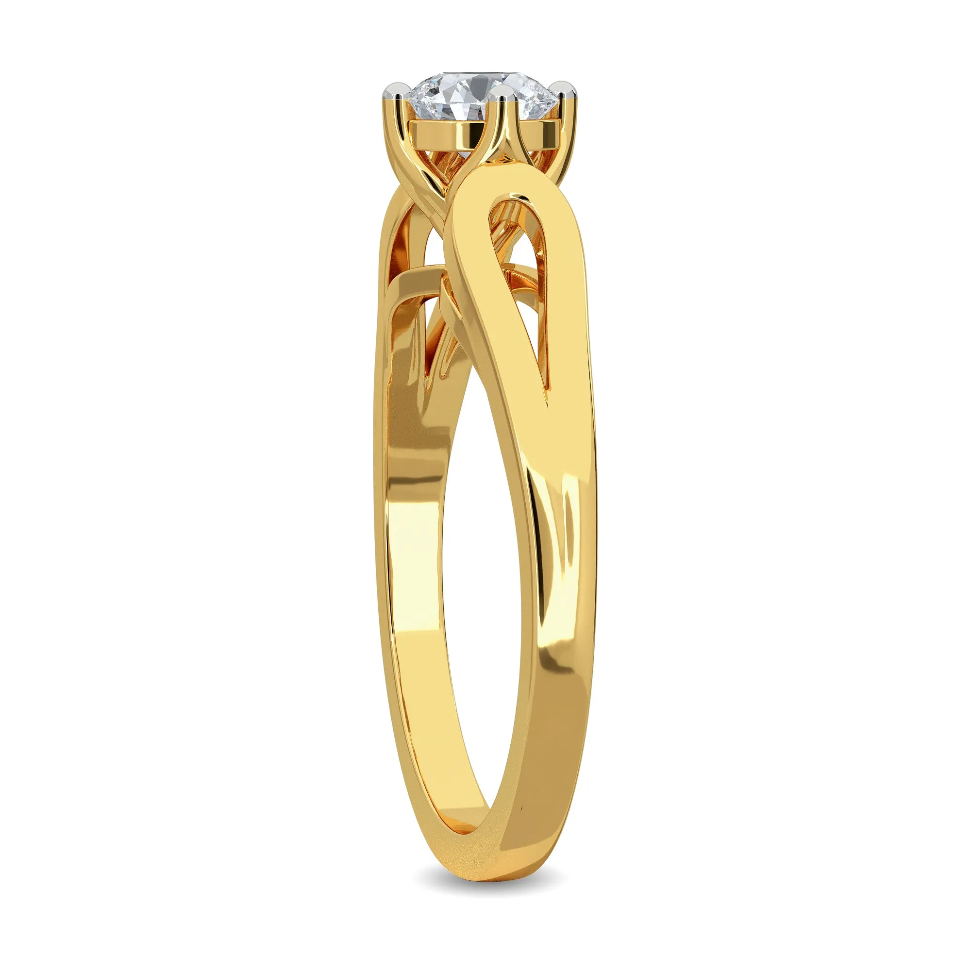 0.50 CT Silaah Solitaire Ring