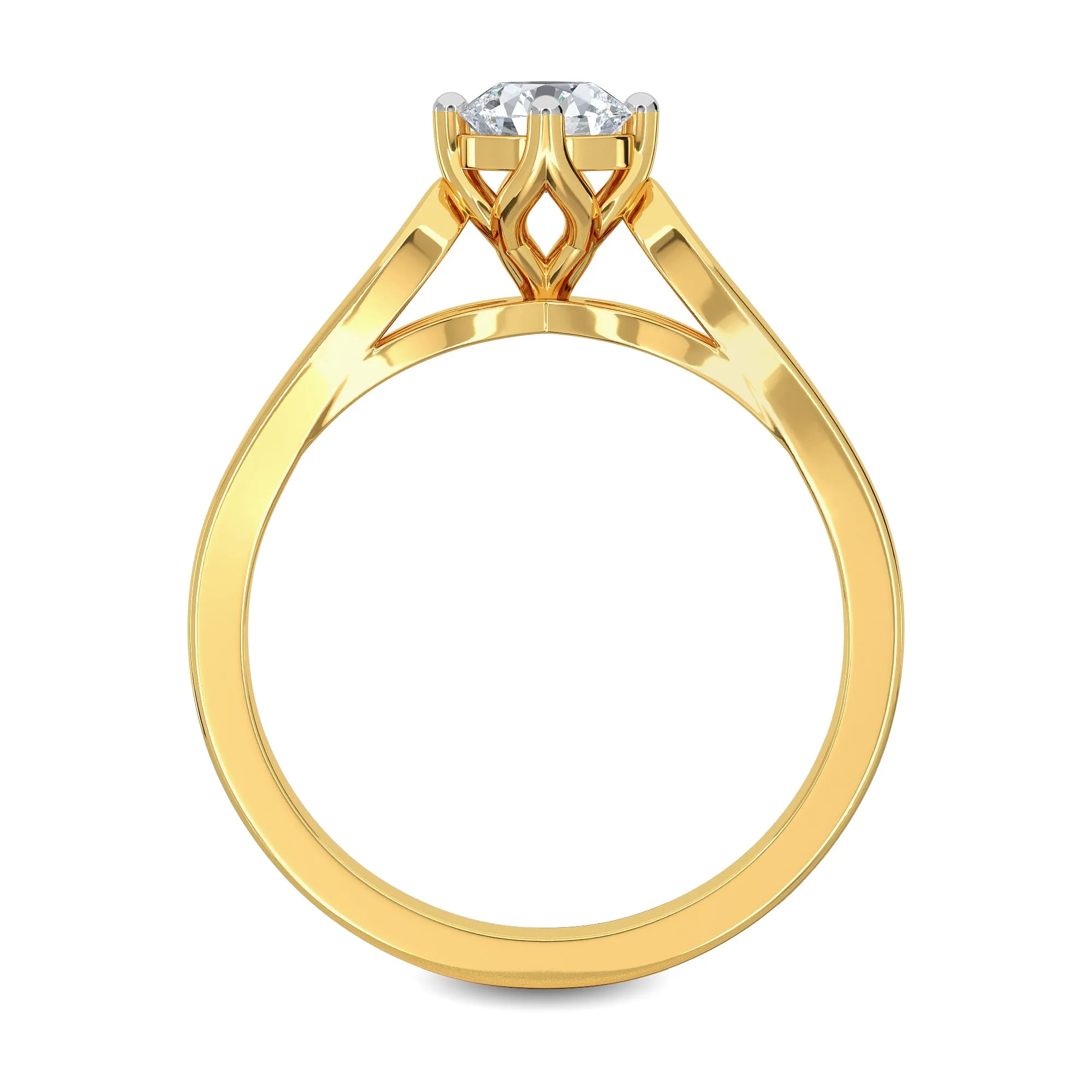 0.50 CT Silaah Solitaire Ring