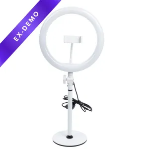 10" White LED Table Ring Light - Opaluxe (DEMO STOCK)