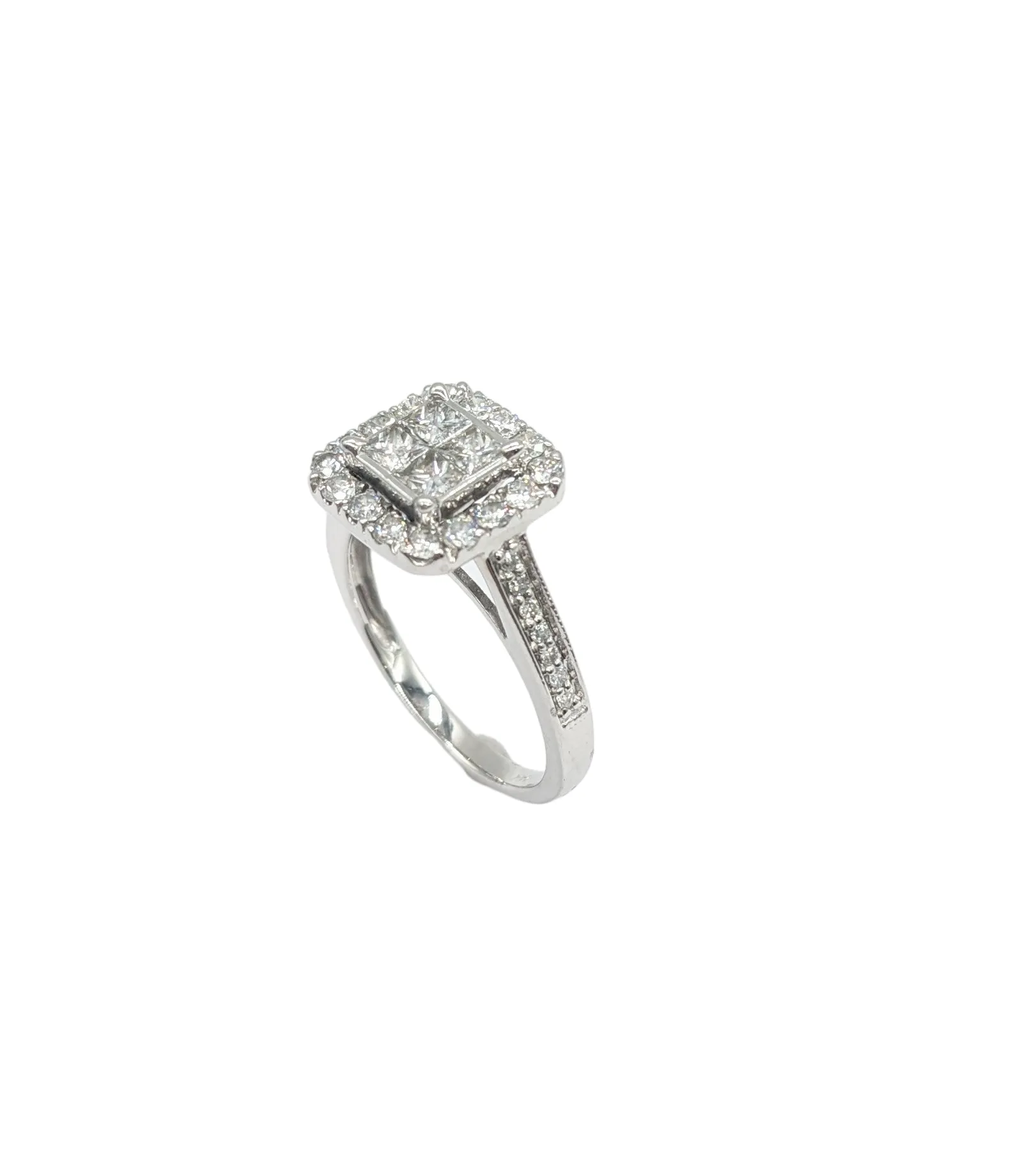 1.5 Carat Quad Diamond Ring