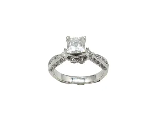 1.51 Total Carat Weight Diamond Engagement Ring