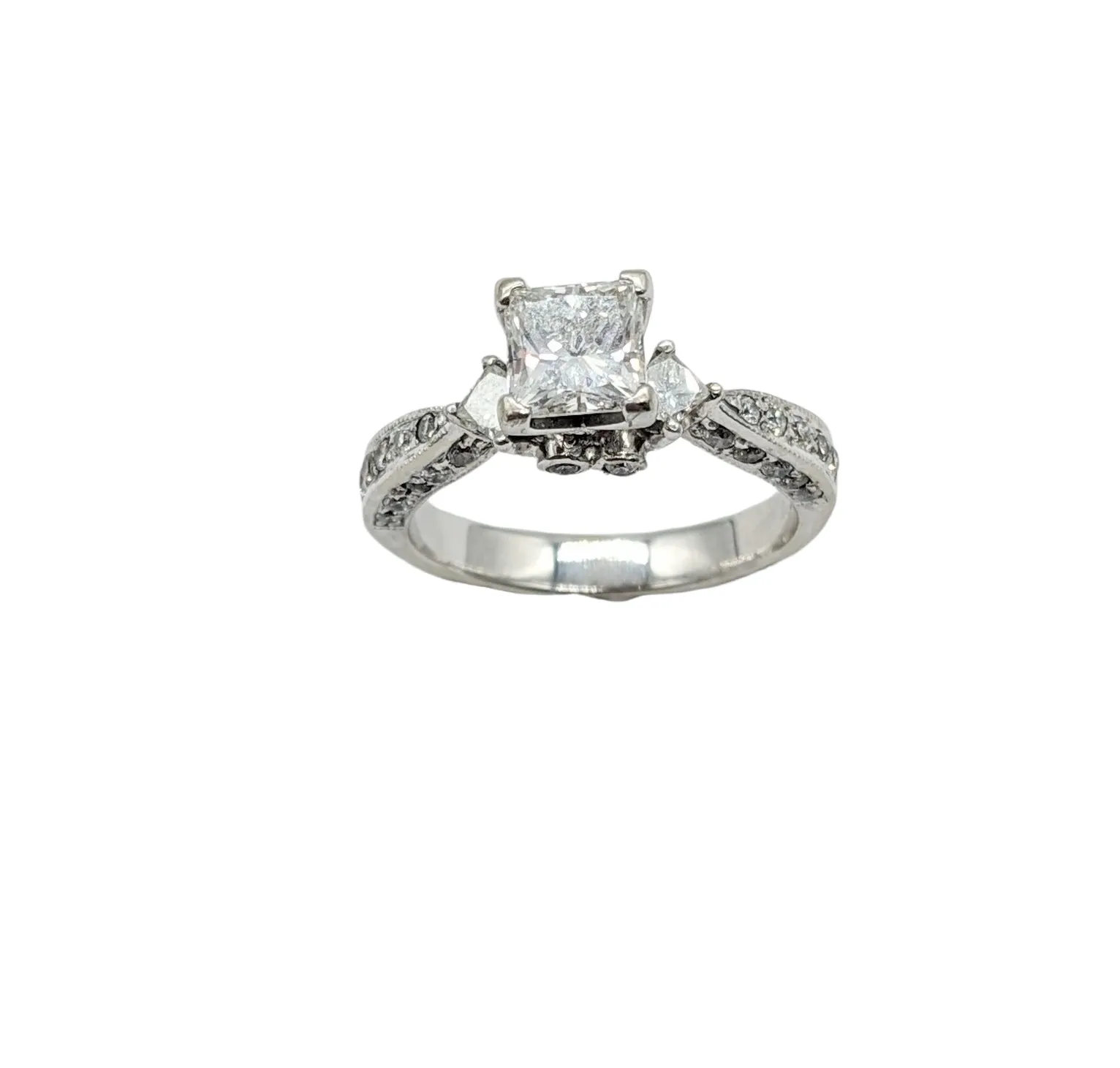 1.51 Total Carat Weight Diamond Engagement Ring