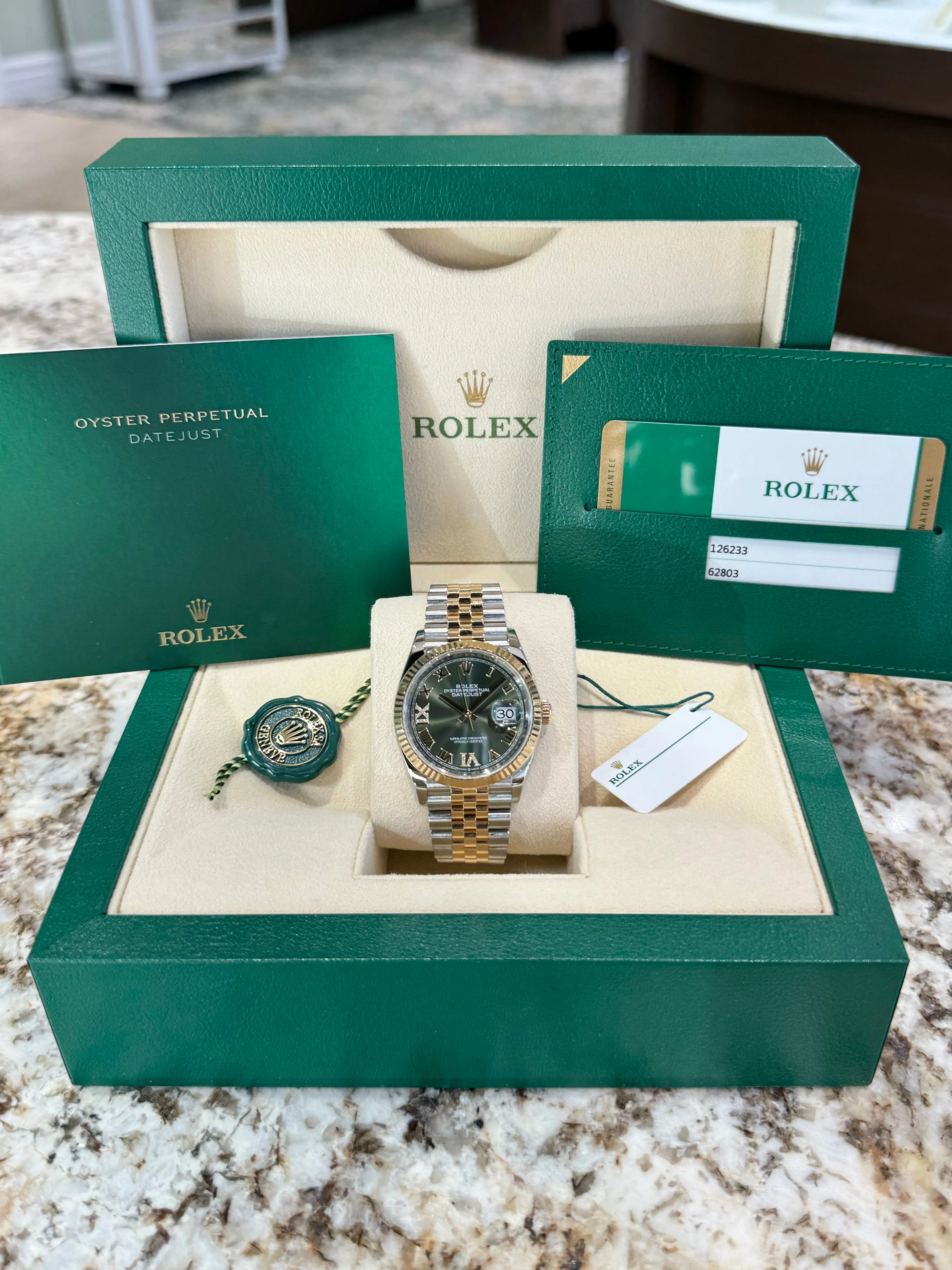 2019 Rolex Datejust 36 126233