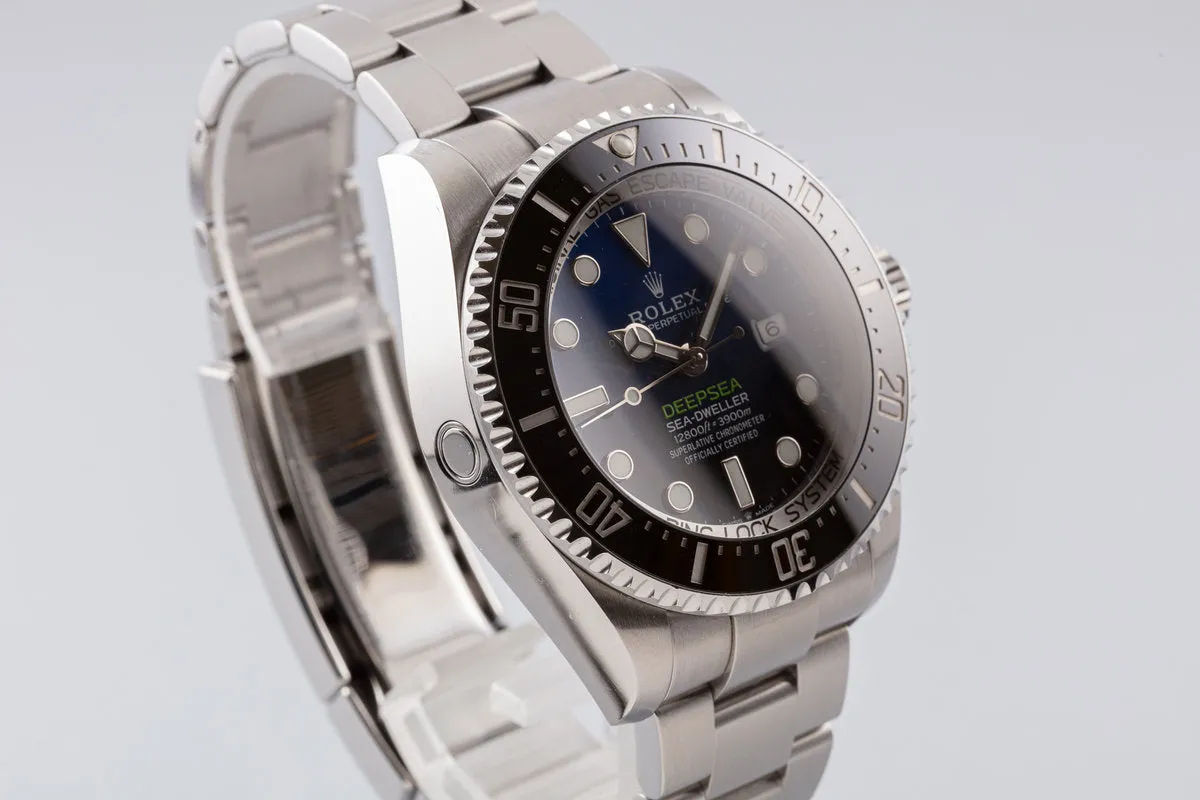 2019 Rolex Deep Sea-Dweller 126660 "James Cameron" with Box and Card