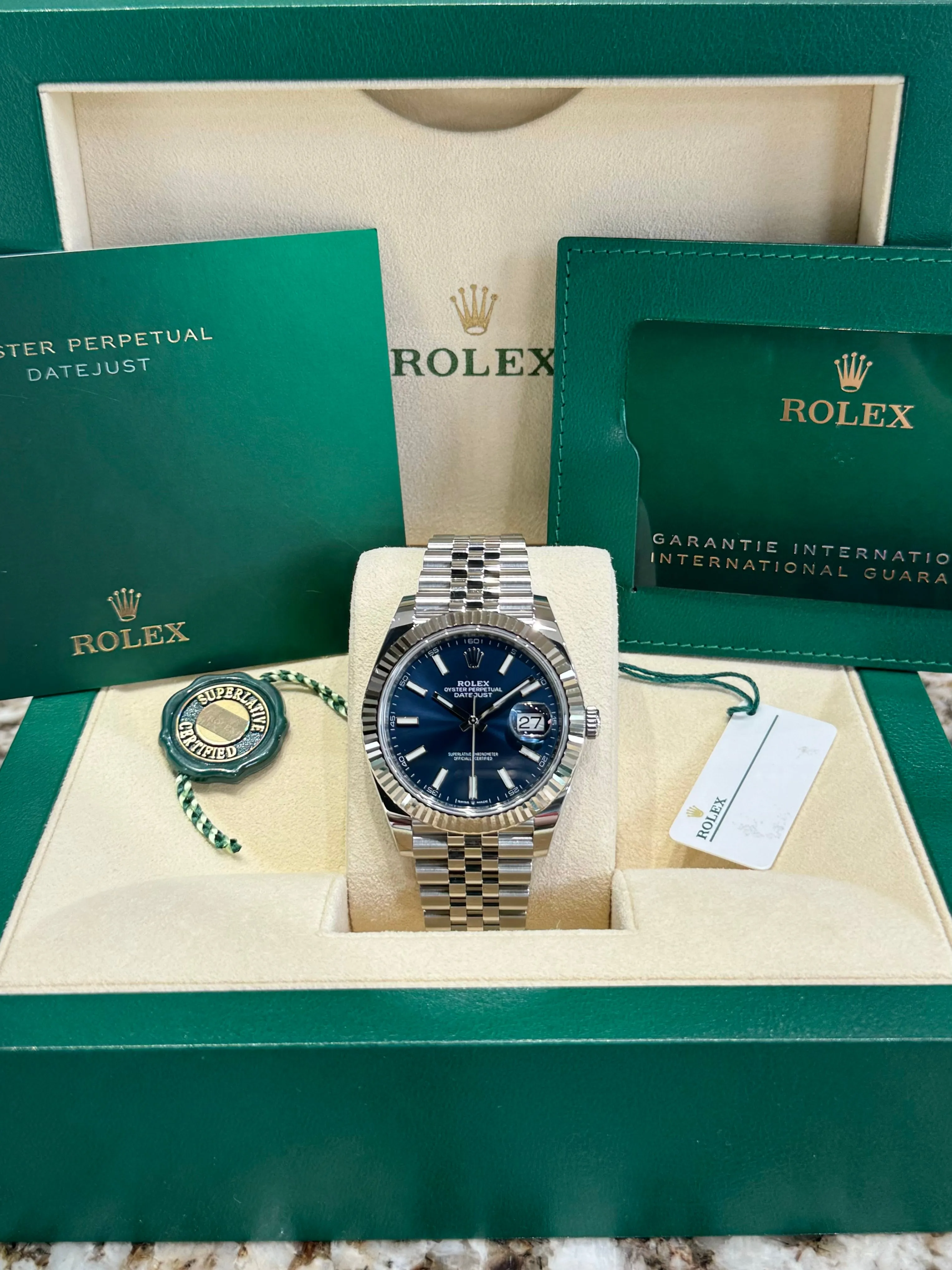 2020 Rolex Datejust 41 126334