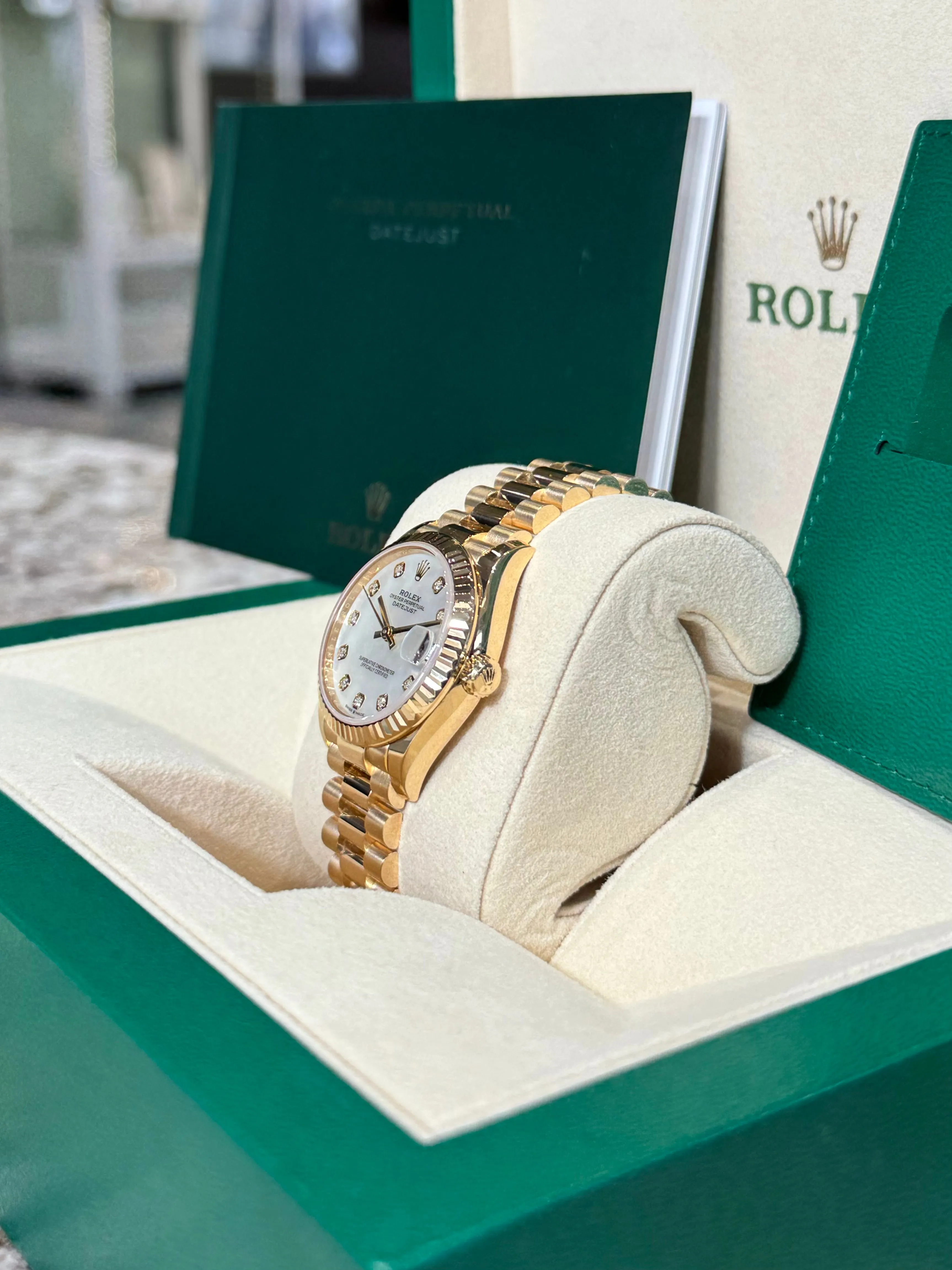 2022 Rolex Datejust 31 278278