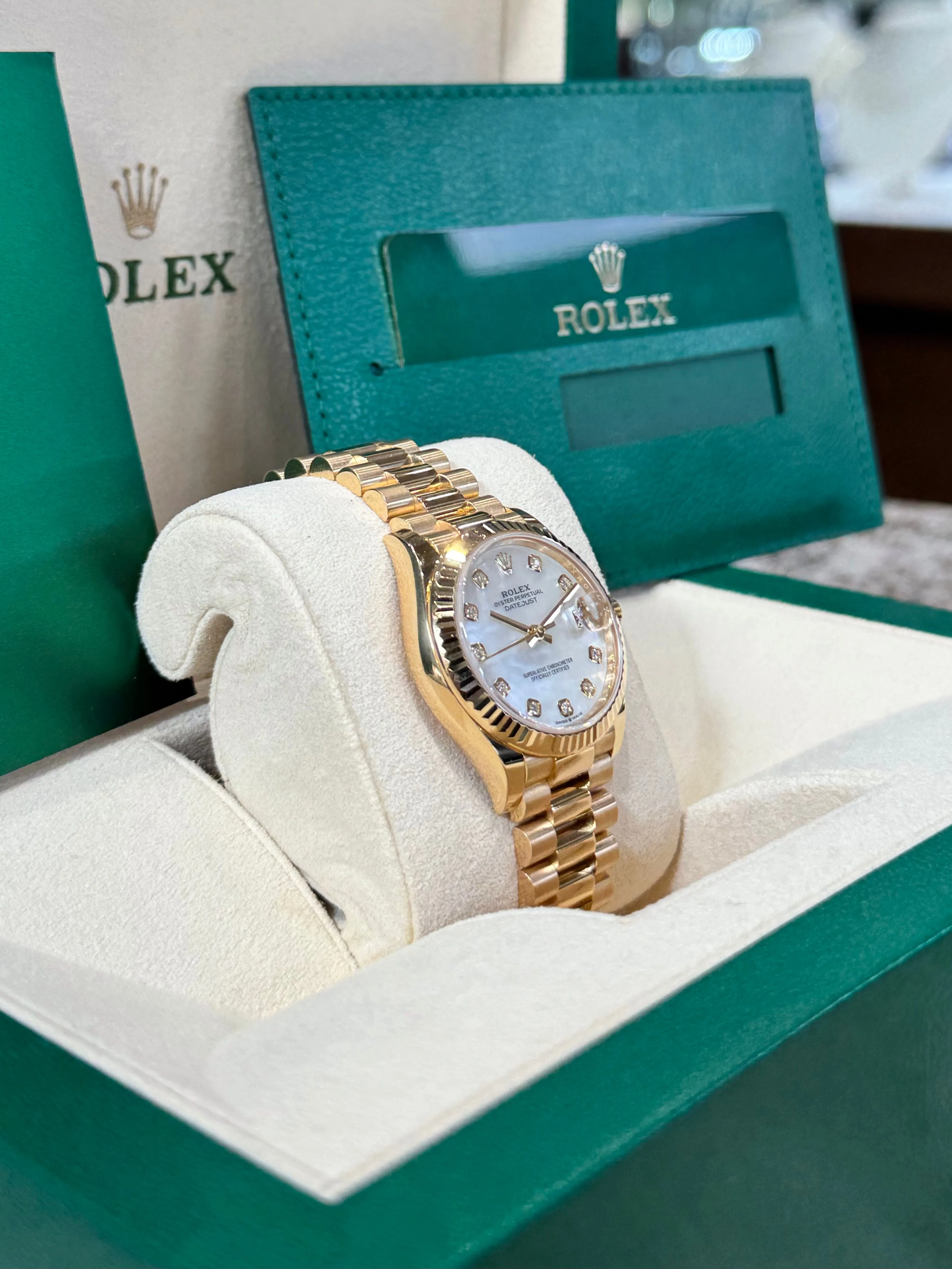 2022 Rolex Datejust 31 278278