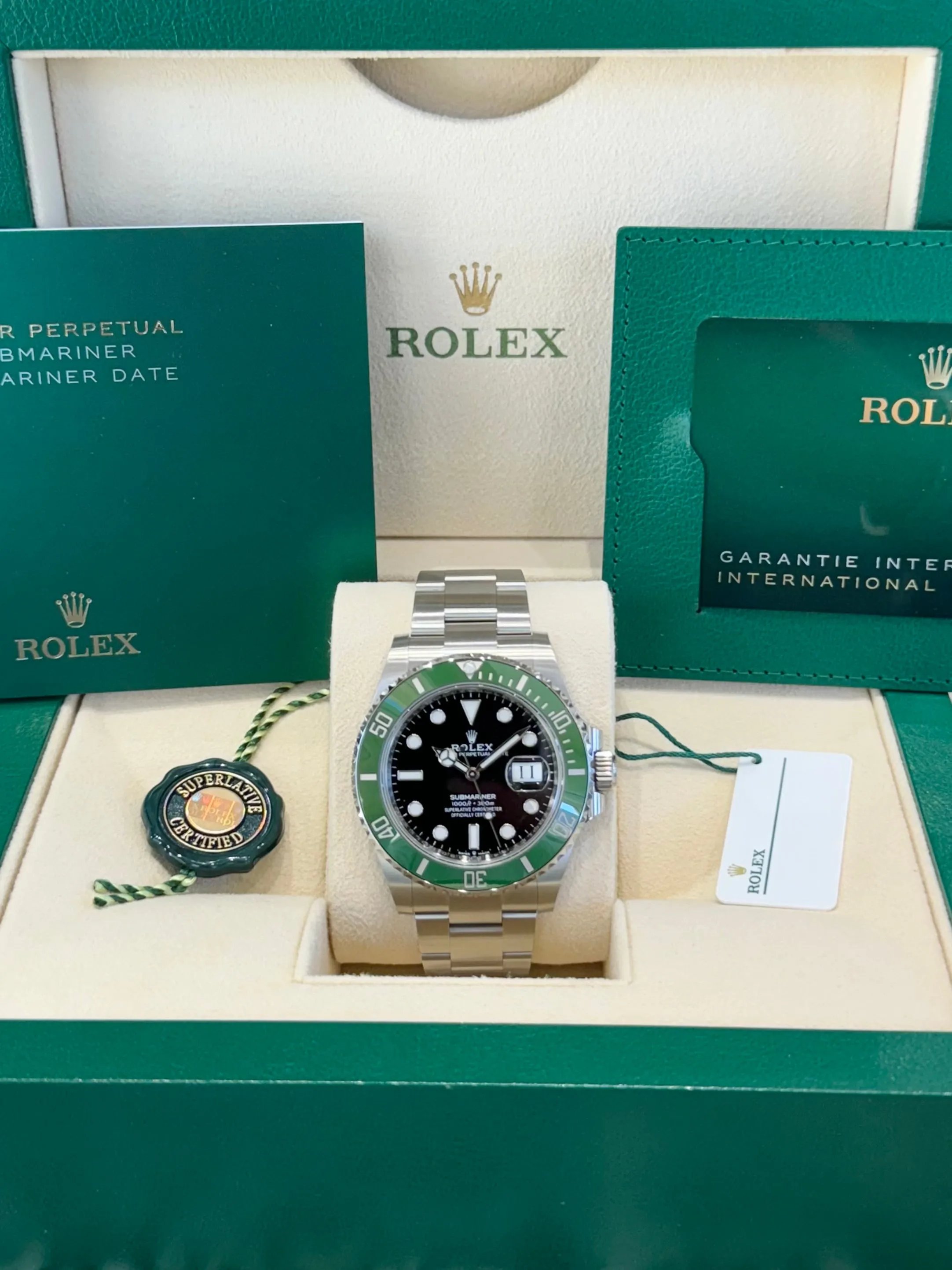 2023 Rolex Submariner Starbucks 126610LV