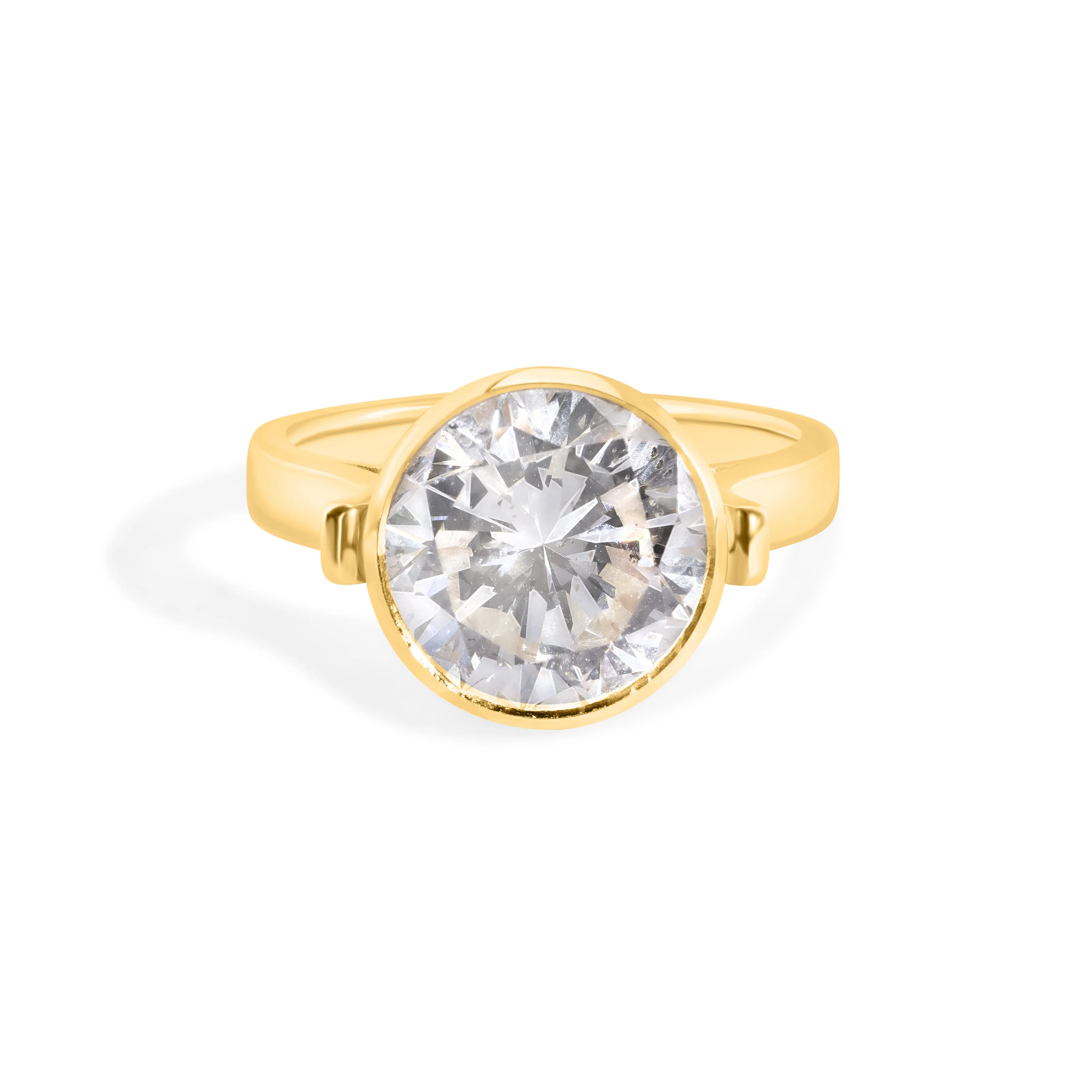 4.69 Carat Round Brilliant Solitaire