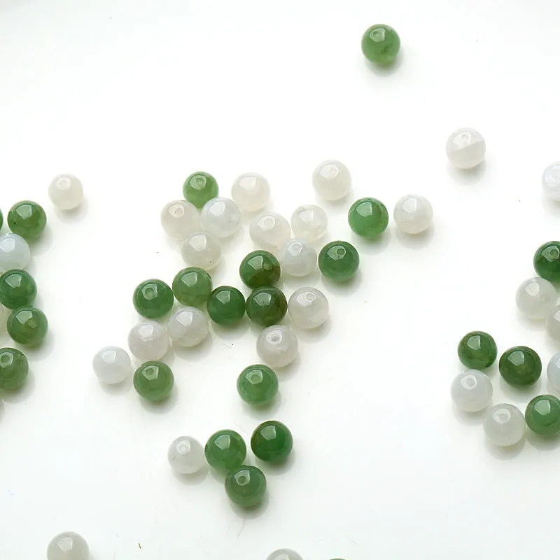 6.5X6.5X6.5mm Natural Jade Beads Jadeite Bead WBD102