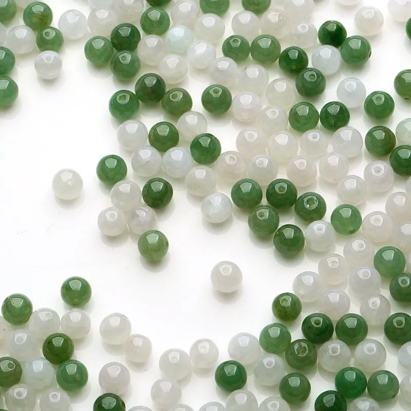 6.5X6.5X6.5mm Natural Jade Beads Jadeite Bead WBD102