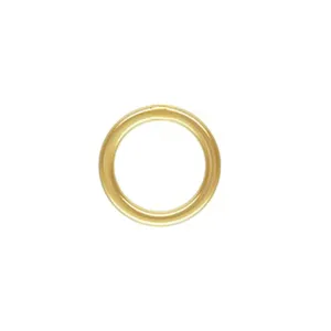 8mm 18 Gauge Gold Filled Closed Jump Ring