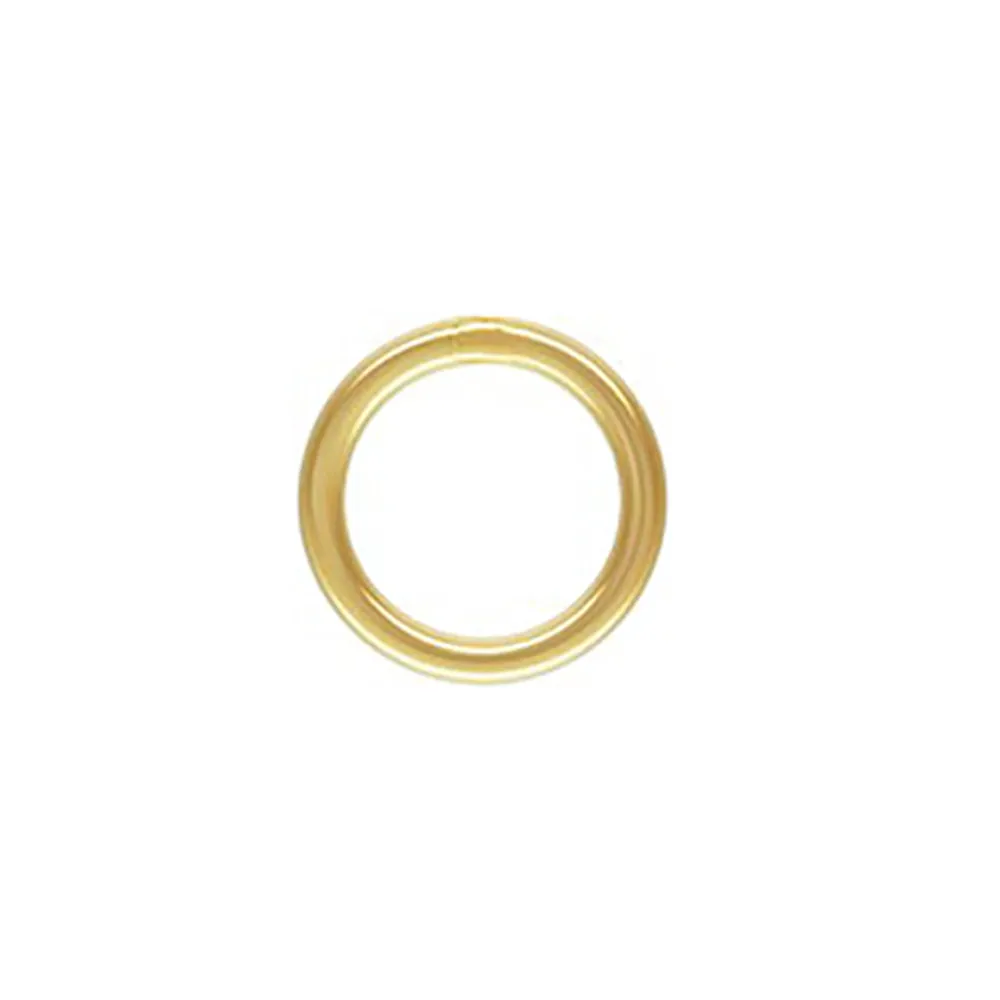 8mm 18 Gauge Gold Filled Closed Jump Ring