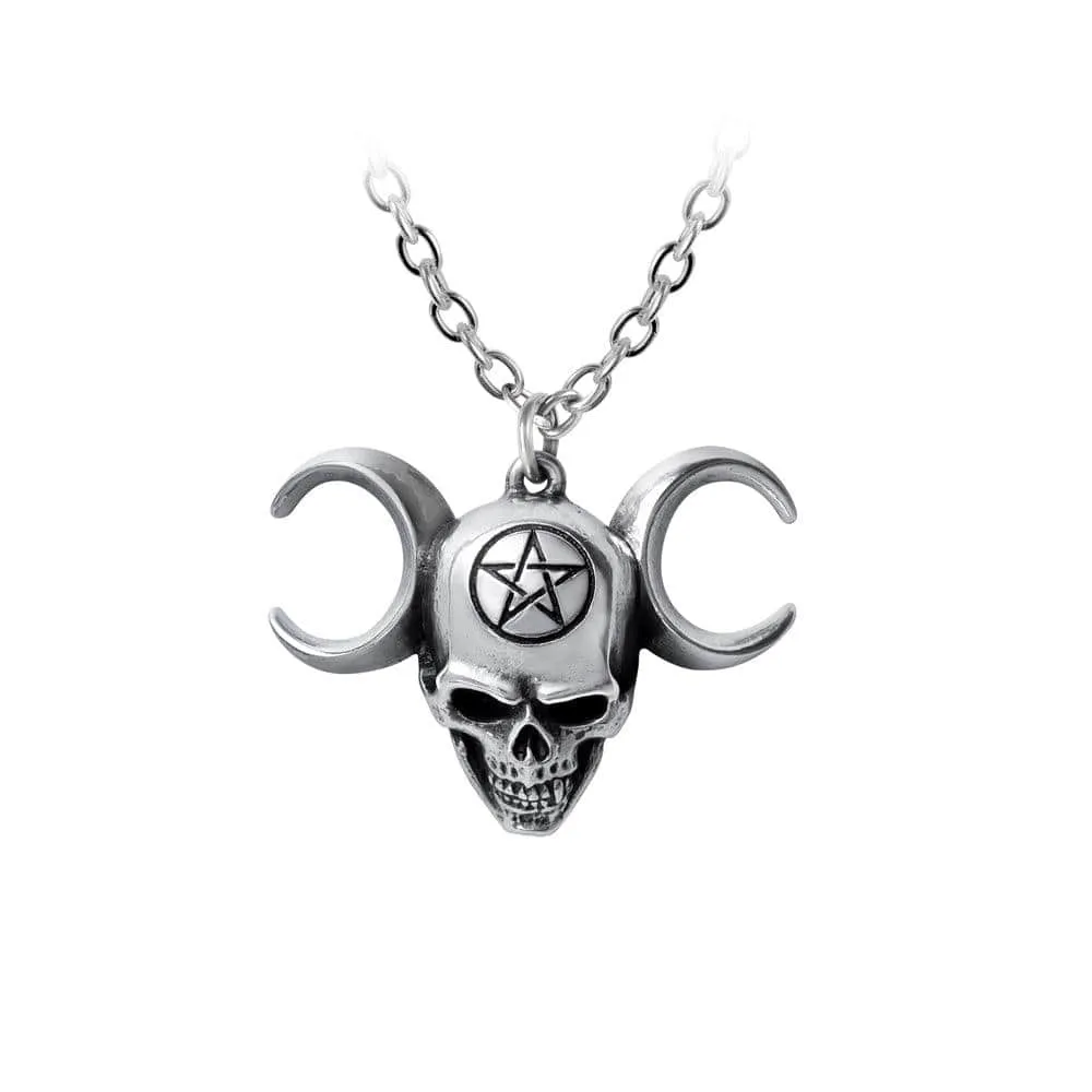 Alchemy Gothic Truinity Skull Pendant