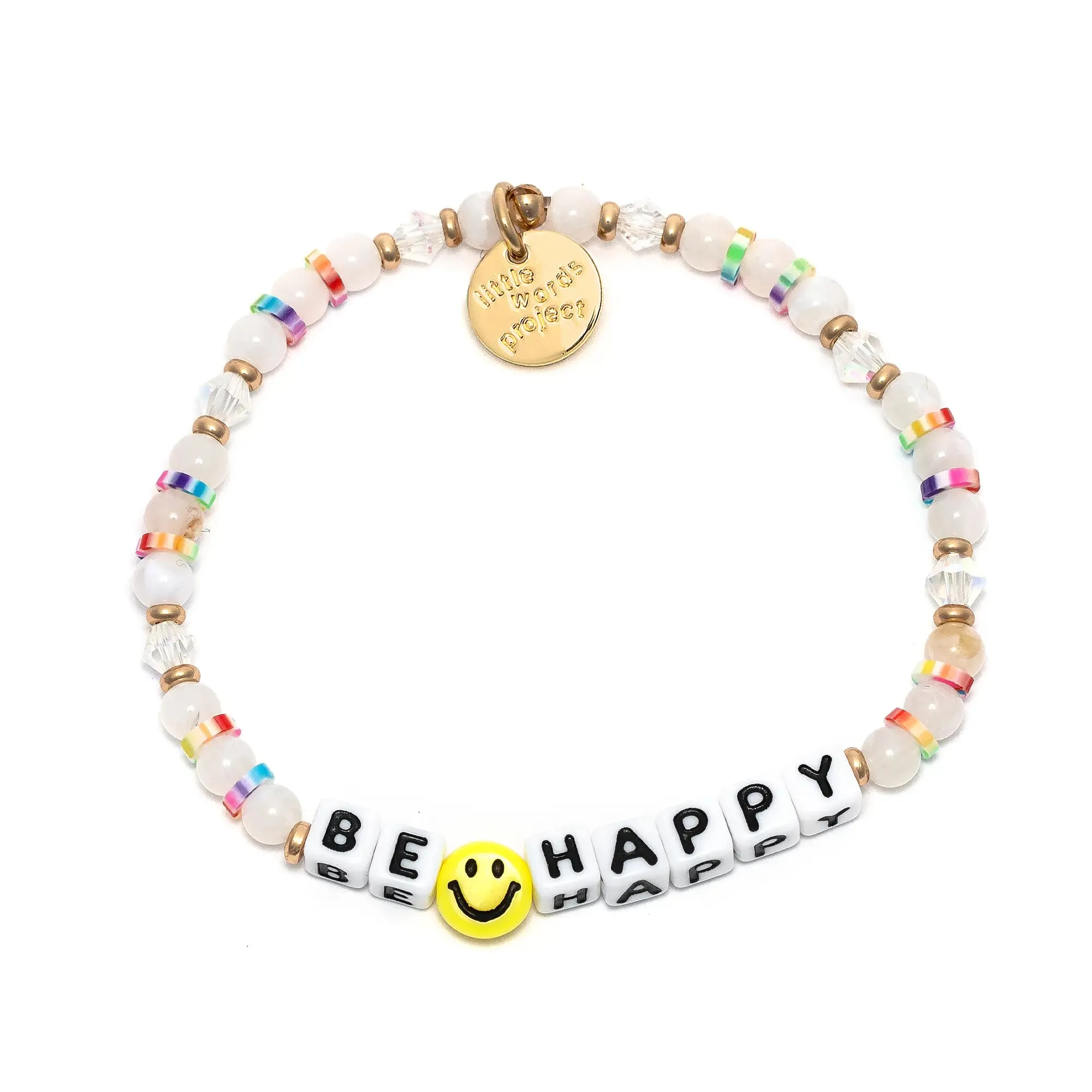 Be Happy Rainbow Sprinkles Bracelet - S/M