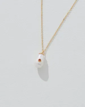 Birthstone Pearl Pendant January