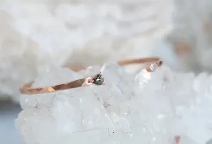 Black   White Diamond Cuff Bracelet