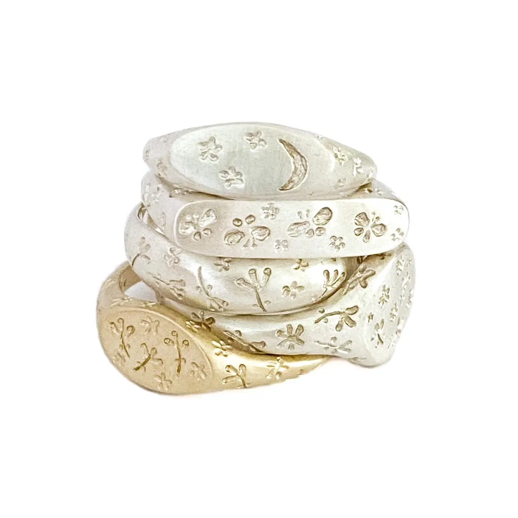 Botanica Starry Night Signet Ring - Milly Thomas