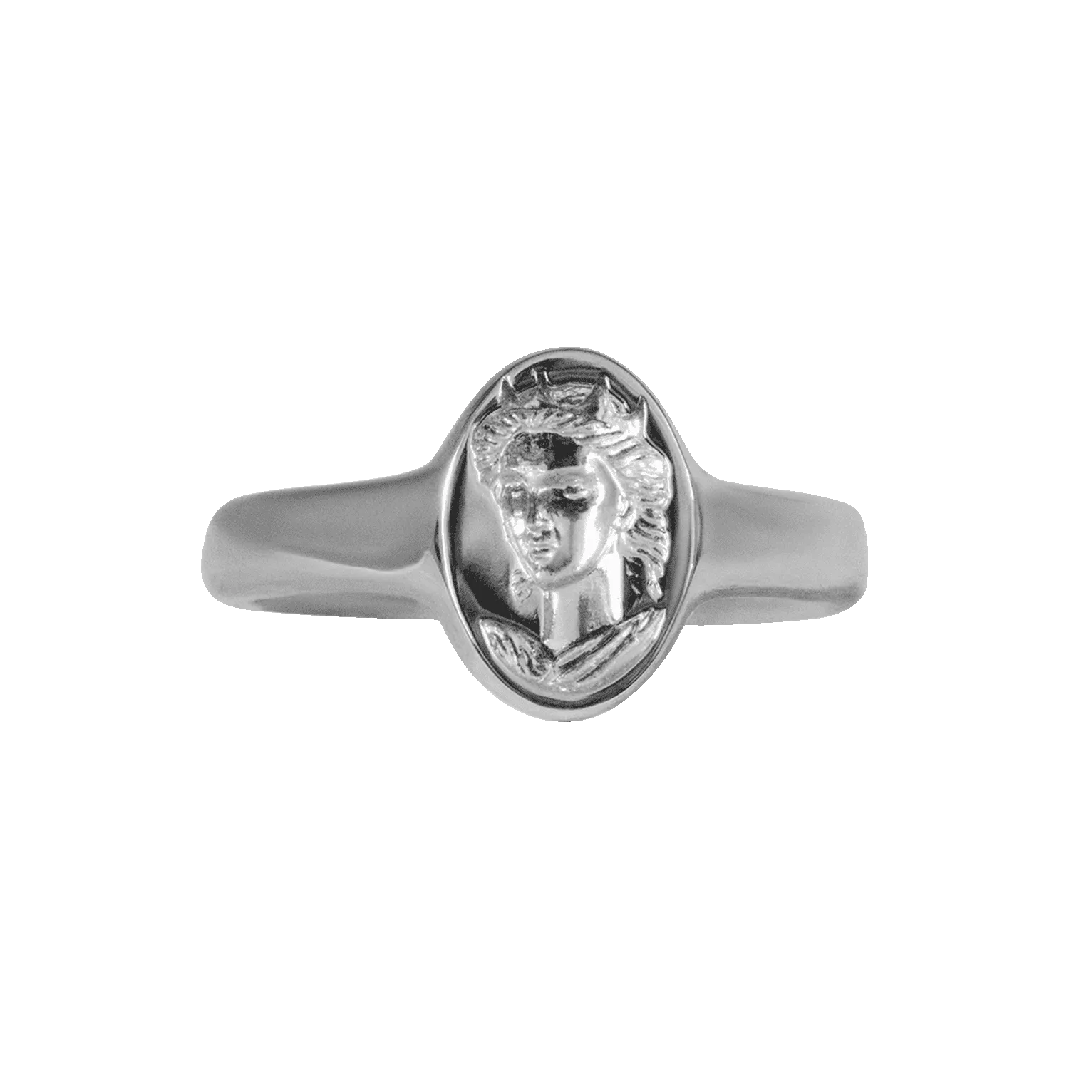 Boudica Solid Gold Signet Ring