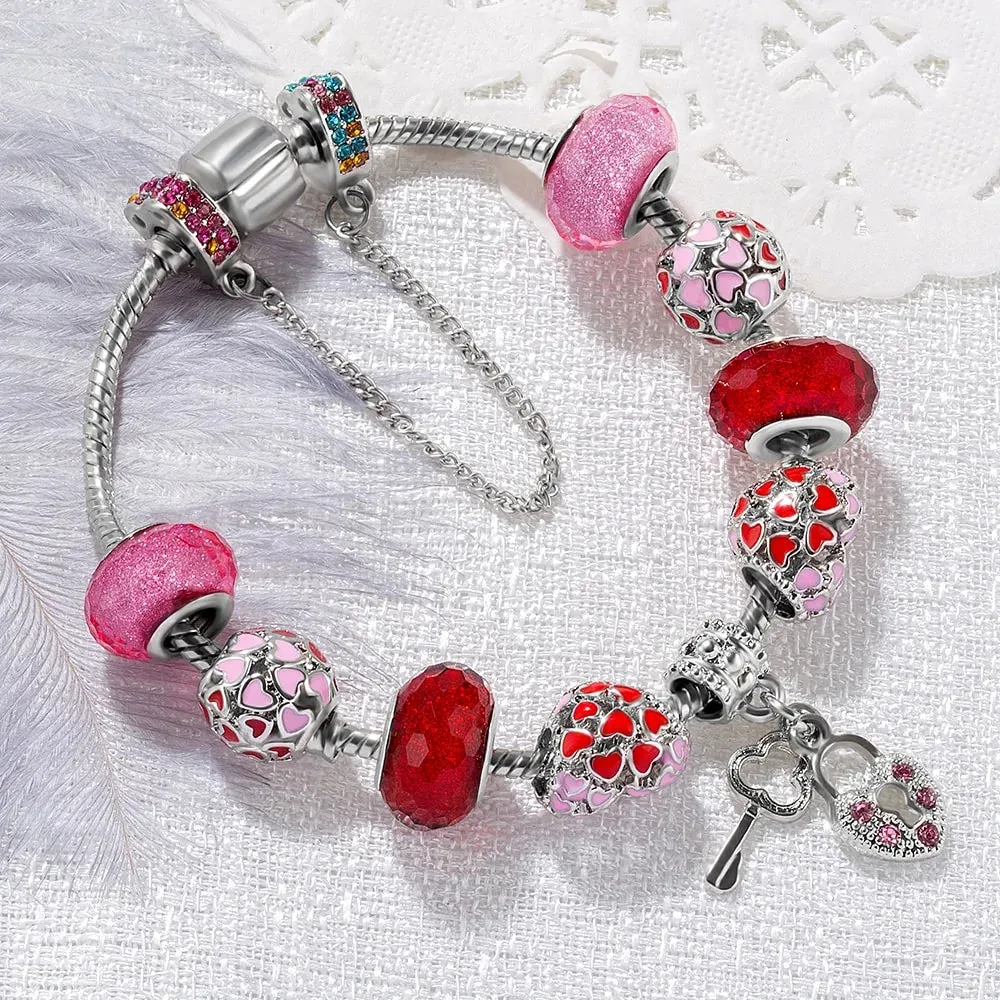 Charm Bracelet - 5 Color Options