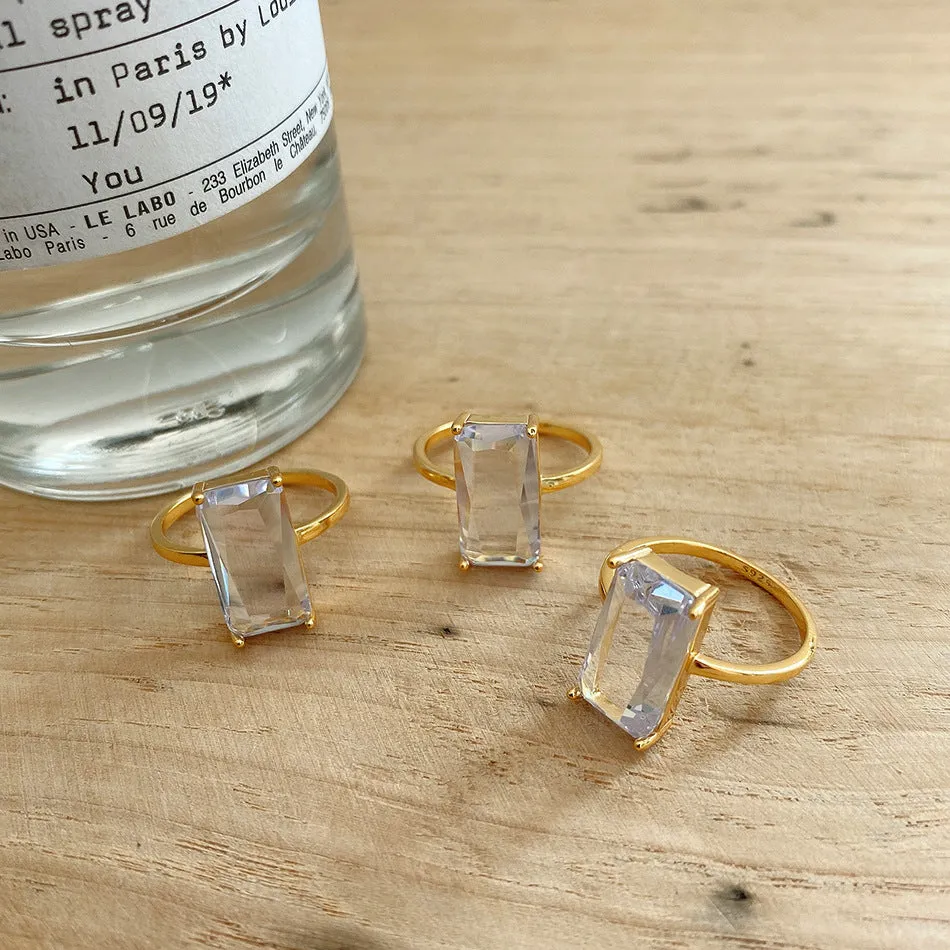 Chunky Crystal Ring