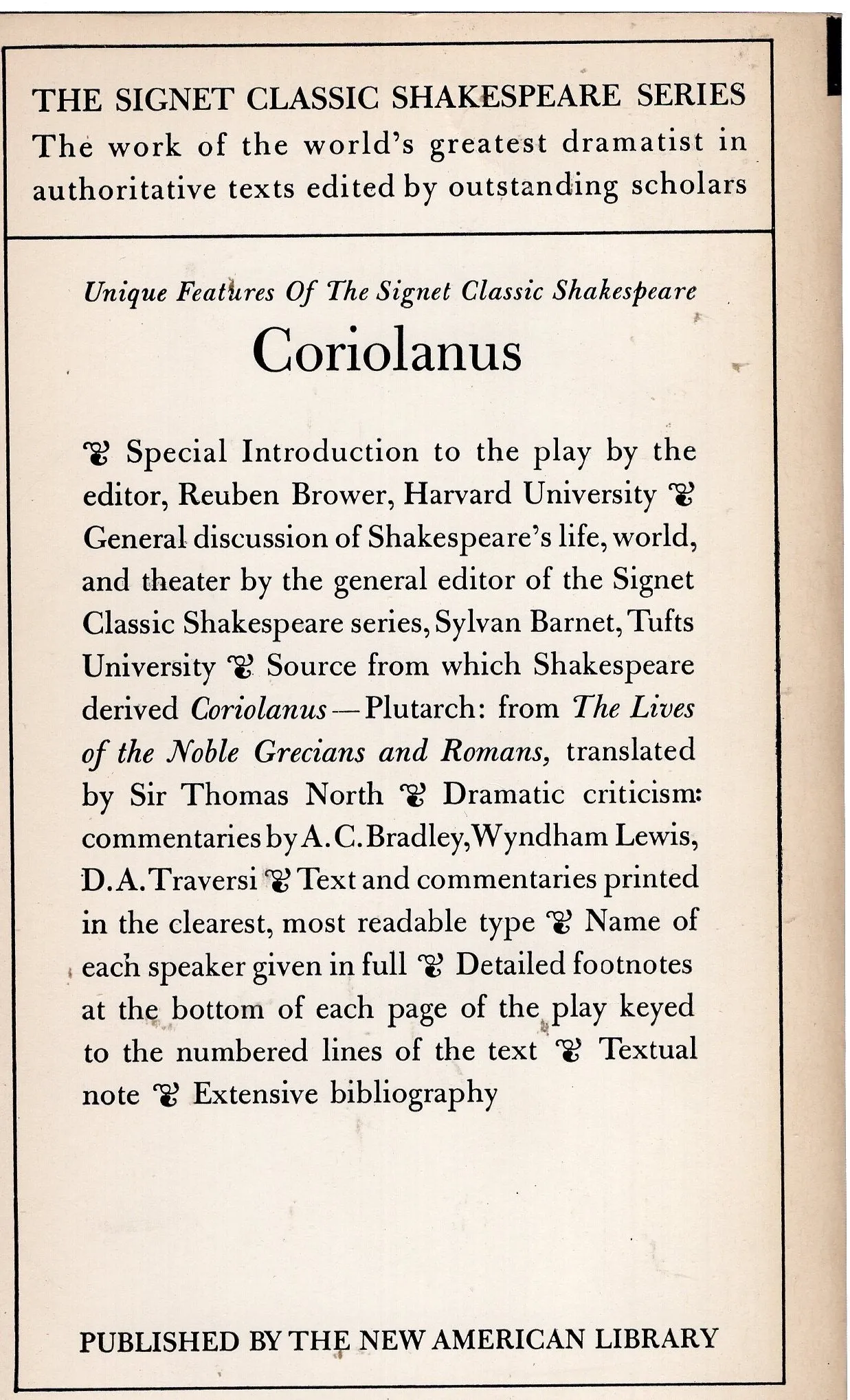 Coriolanus