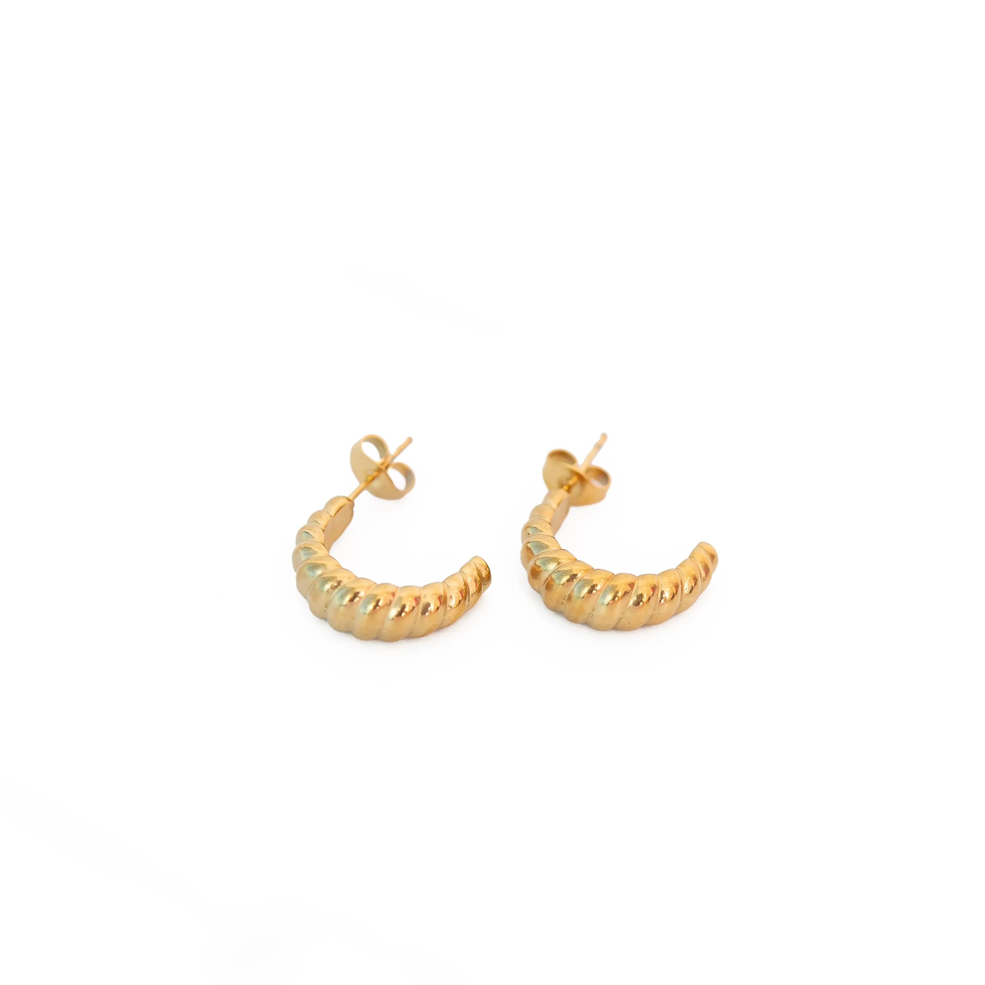 Croissant Hoop Earrings