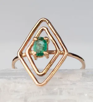 Emerald Kalos Ring