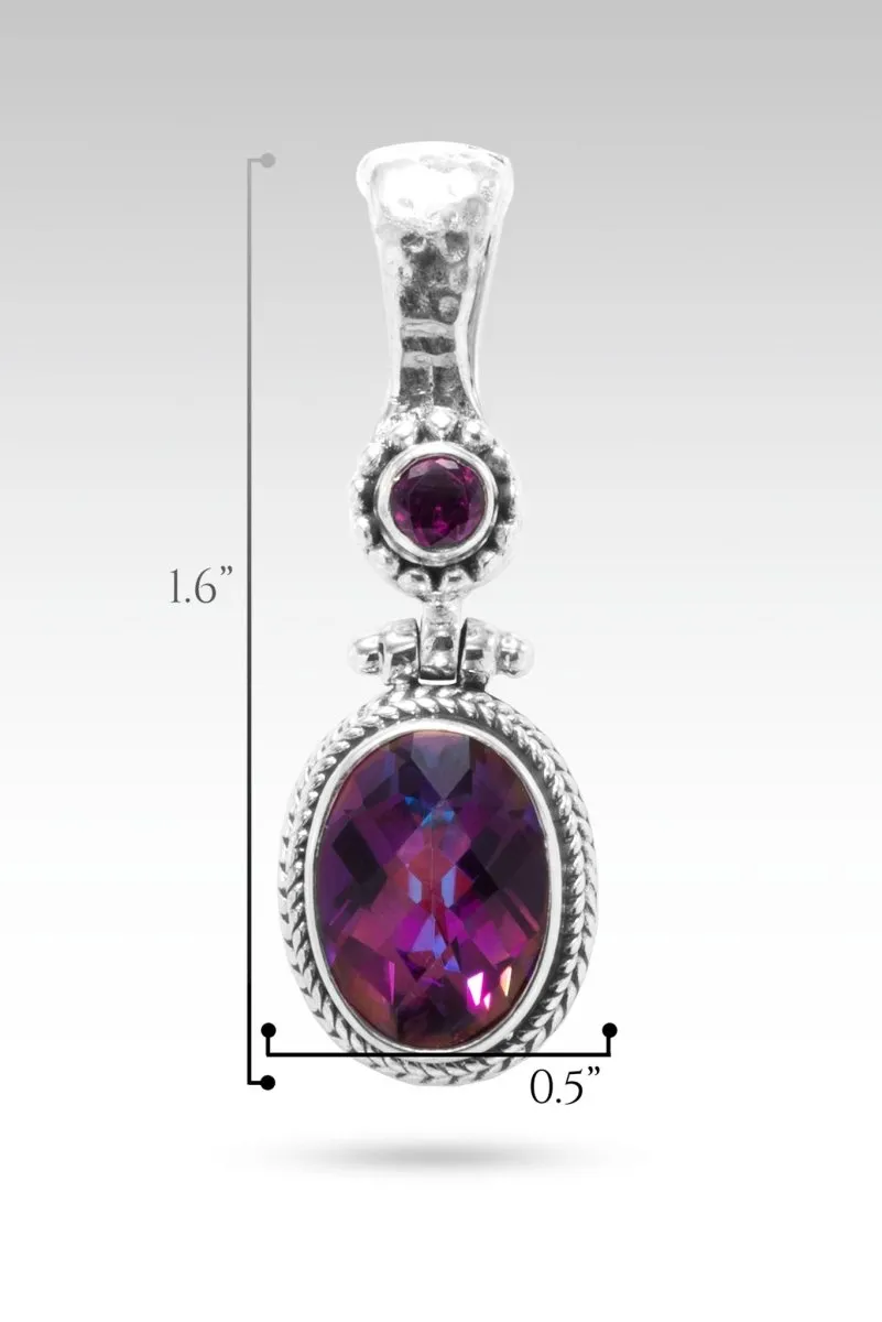 Exuberant Joy Pendant™ in Xanadu™ Mystic Quartz