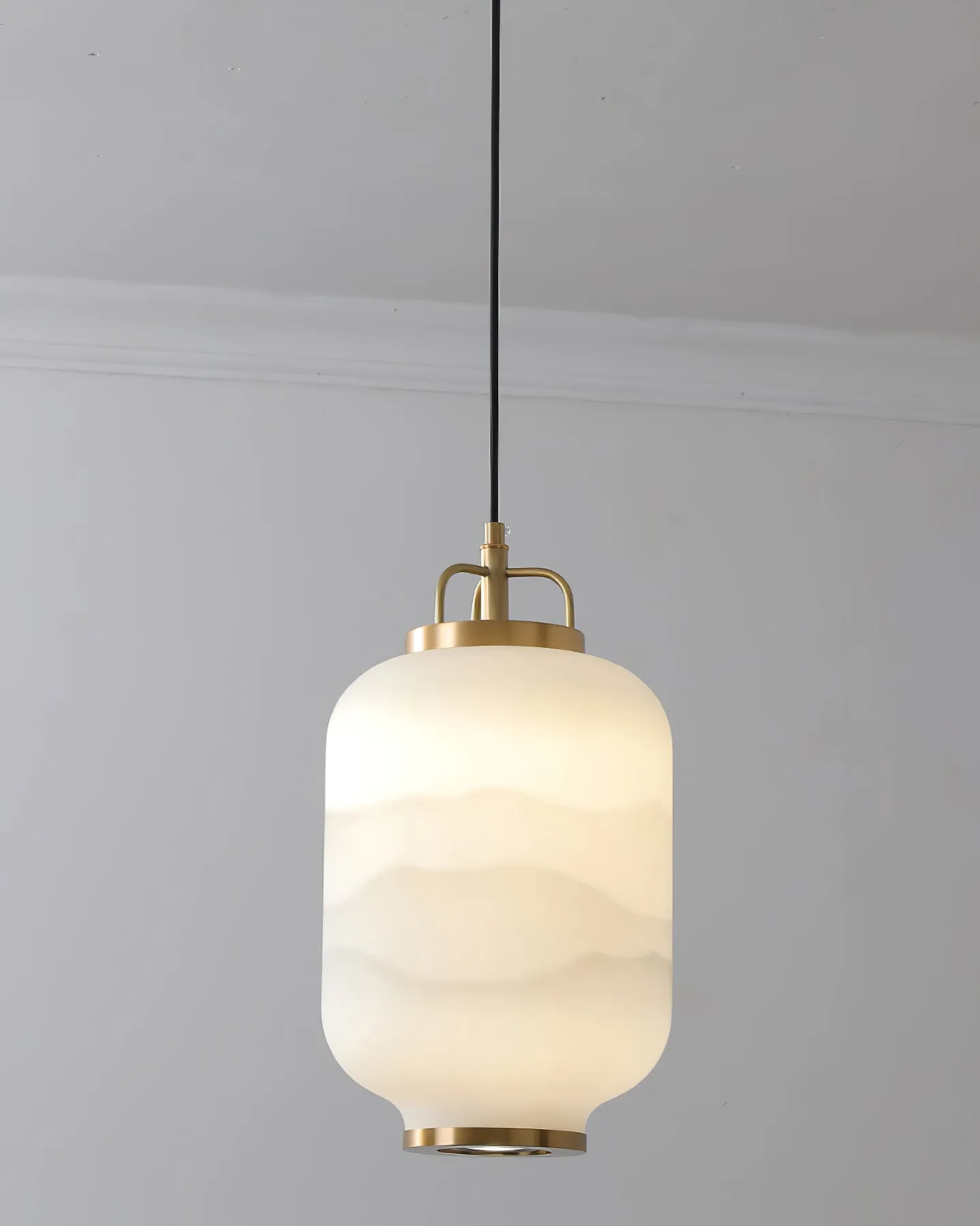 Ezio Tall Mini Glass Pendant Lamp