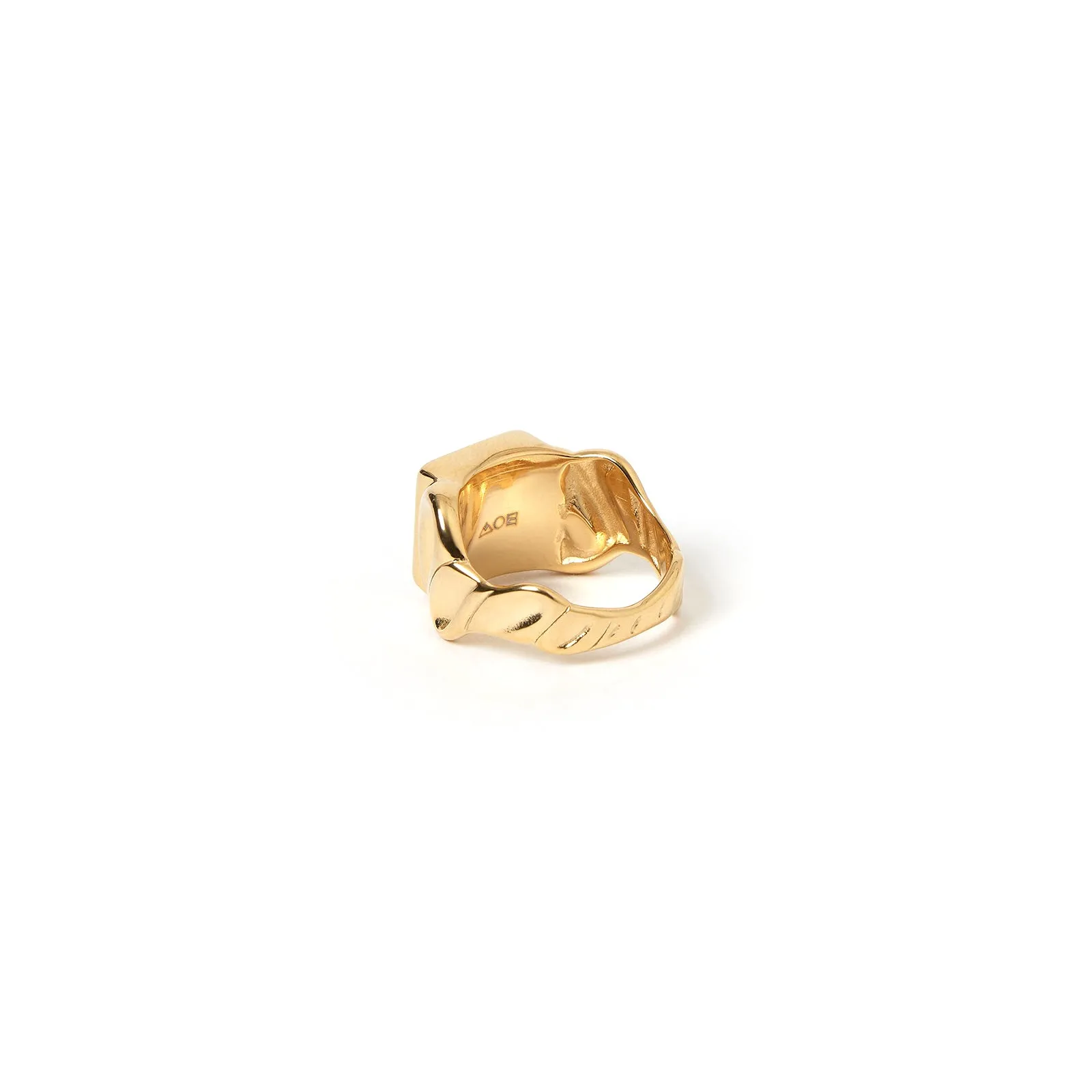 Fez Gold and Pearl Ring