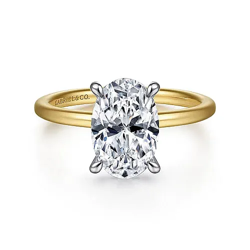 Gabriel & Co. Two-Tone Diamond Ring ER15972O8M44JJ