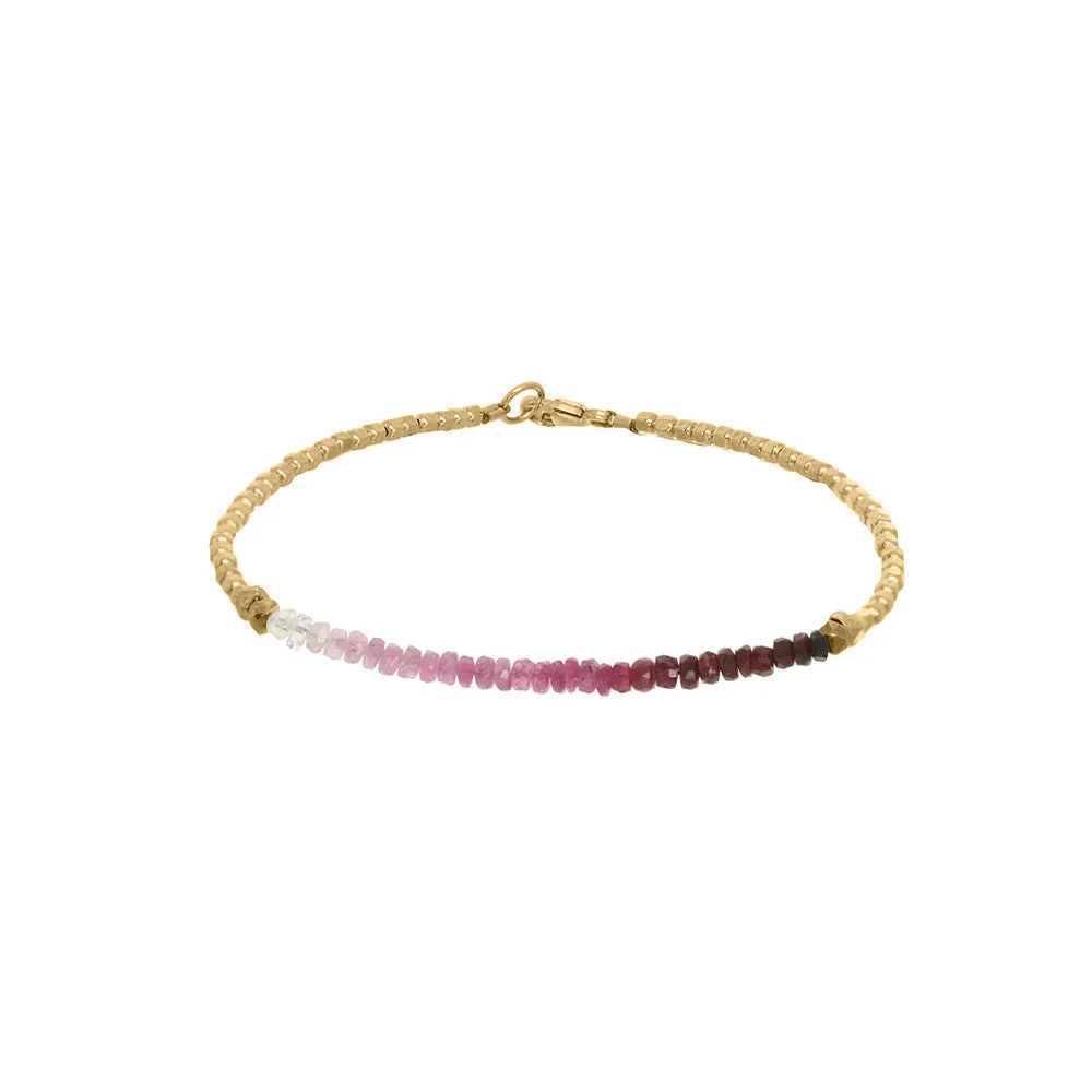 Gemstone Fade Bracelet