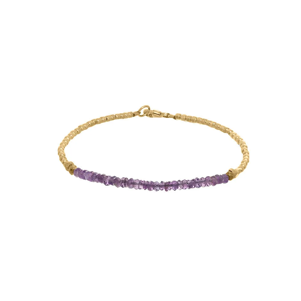 Gemstone Fade Bracelet