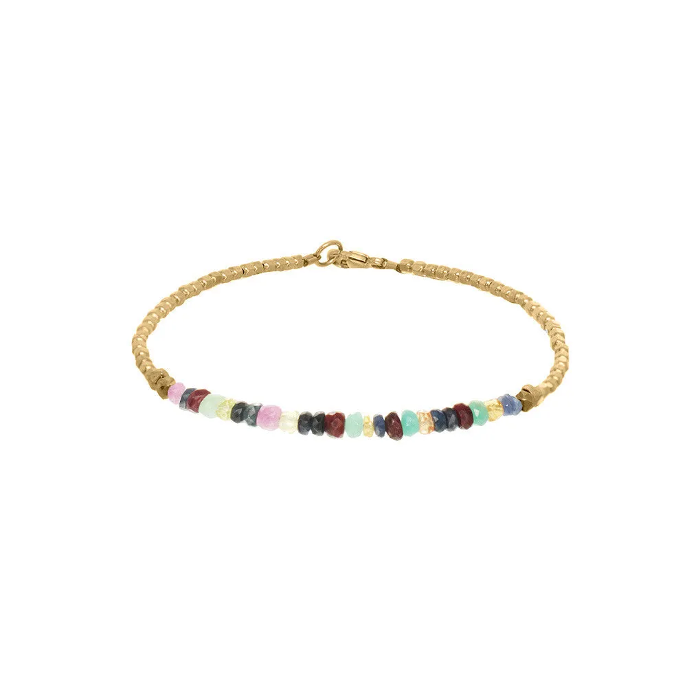 Gemstone Fade Bracelet