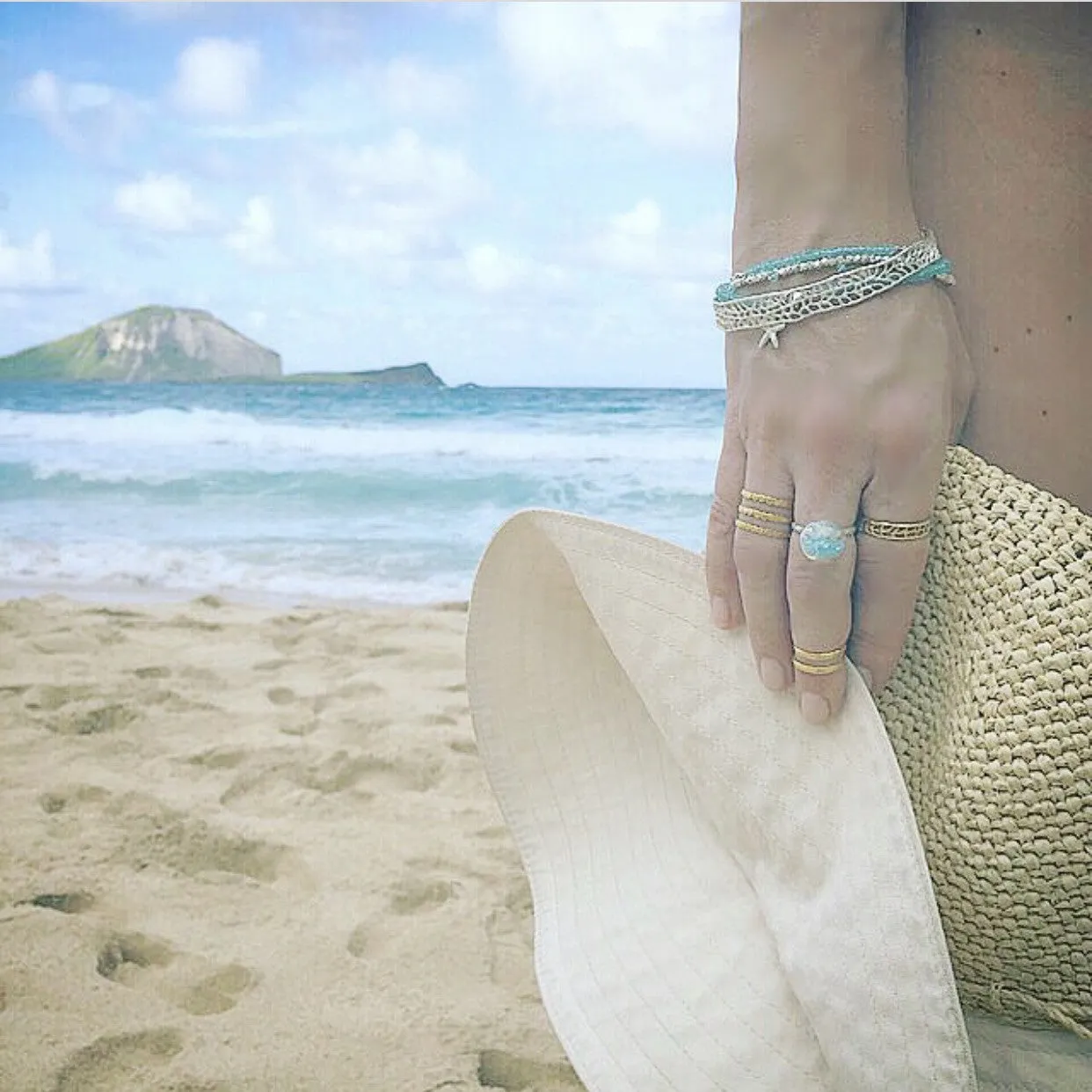 Gemstone Fade Bracelet