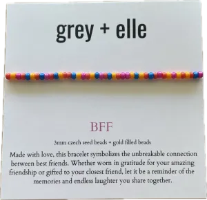 Grey   Elle BFF Bracelet