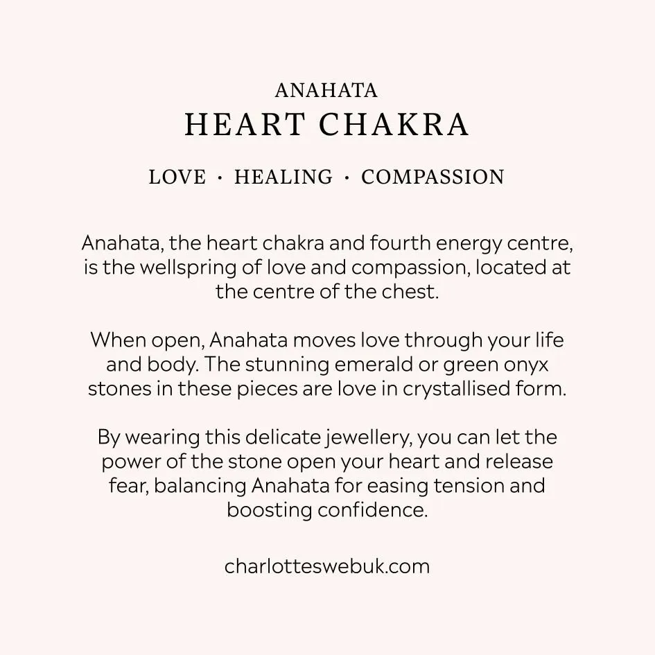 Heart Chakra Bracelet - Gold