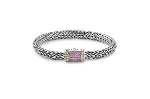 Kuta Bracelet 5x7MM- Pink Sapphire