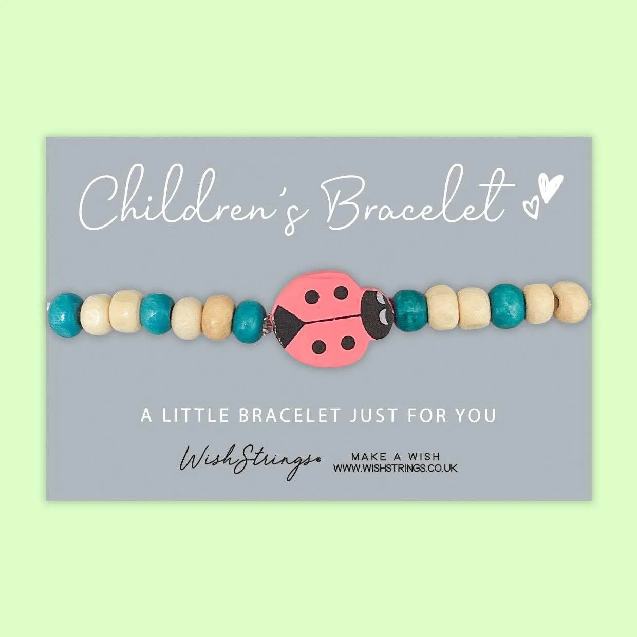 Ladybird - Children's Beaded Bracelet