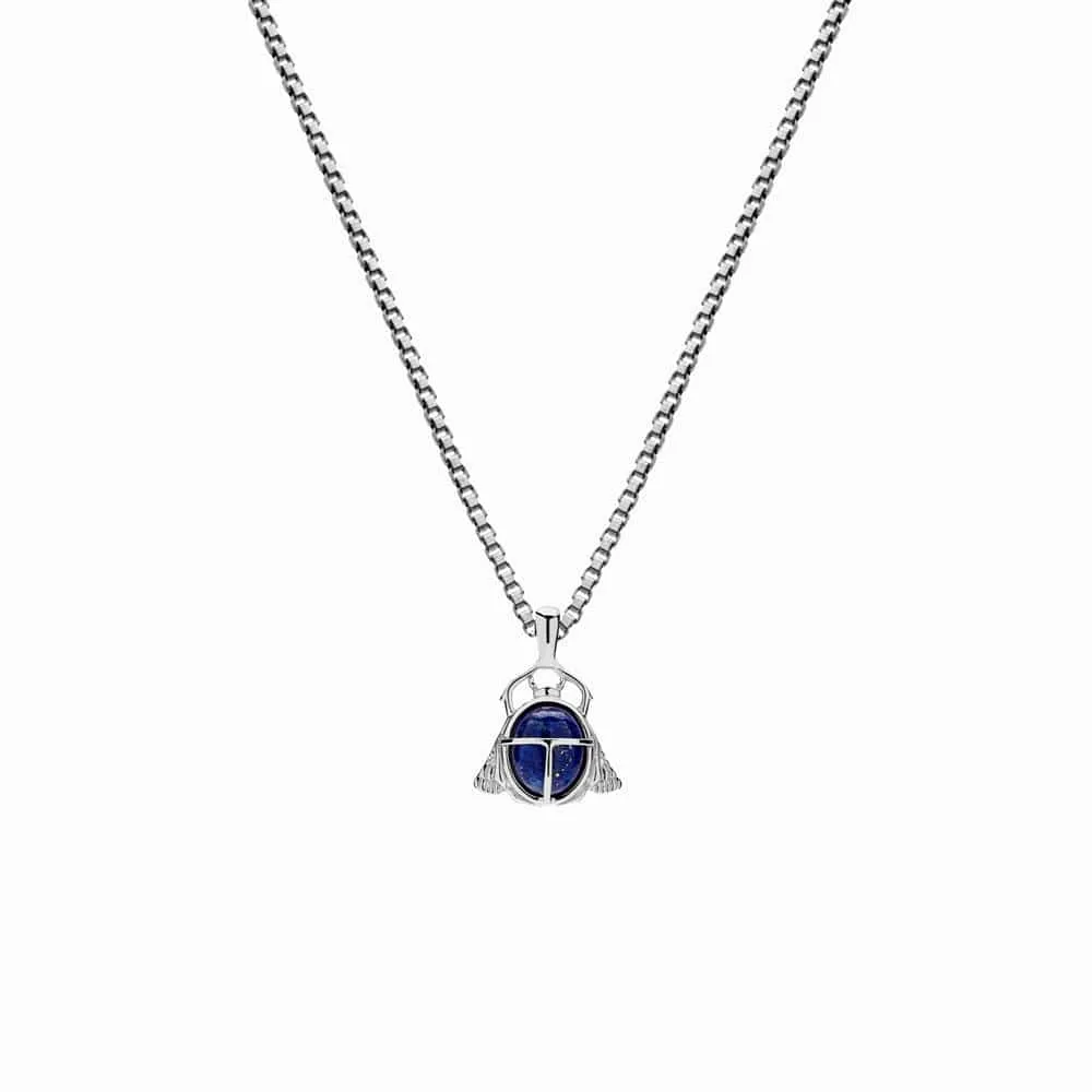 Lapis Lazuli Scarab Necklace