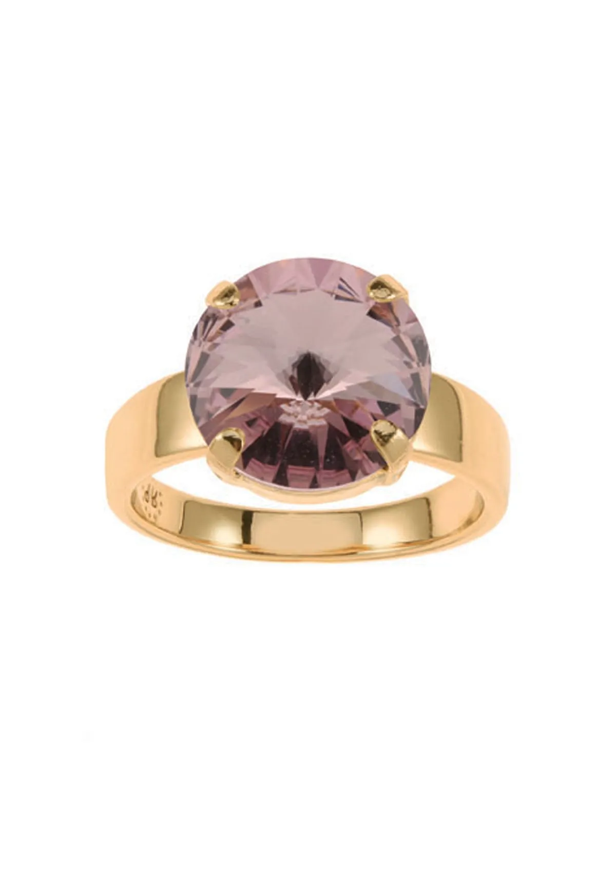 Light Amethyst Rivoli Ring