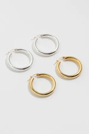 Medium Hoop Earrings