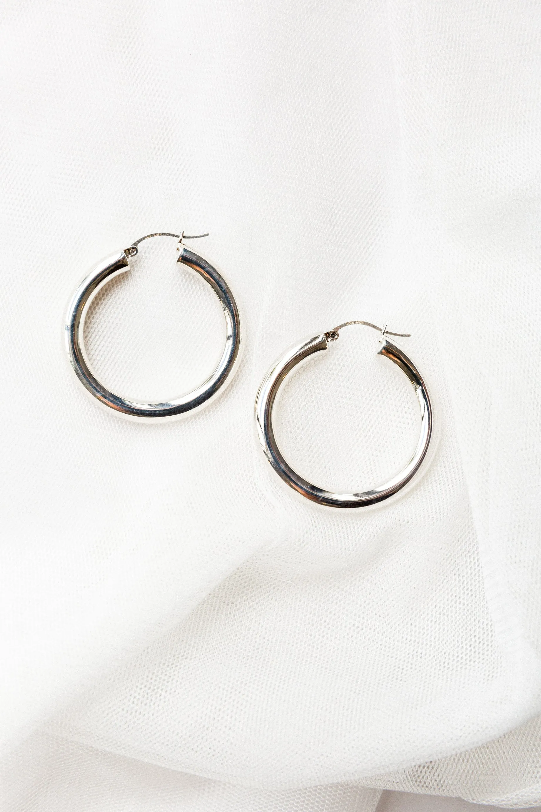 Medium Hoop Earrings