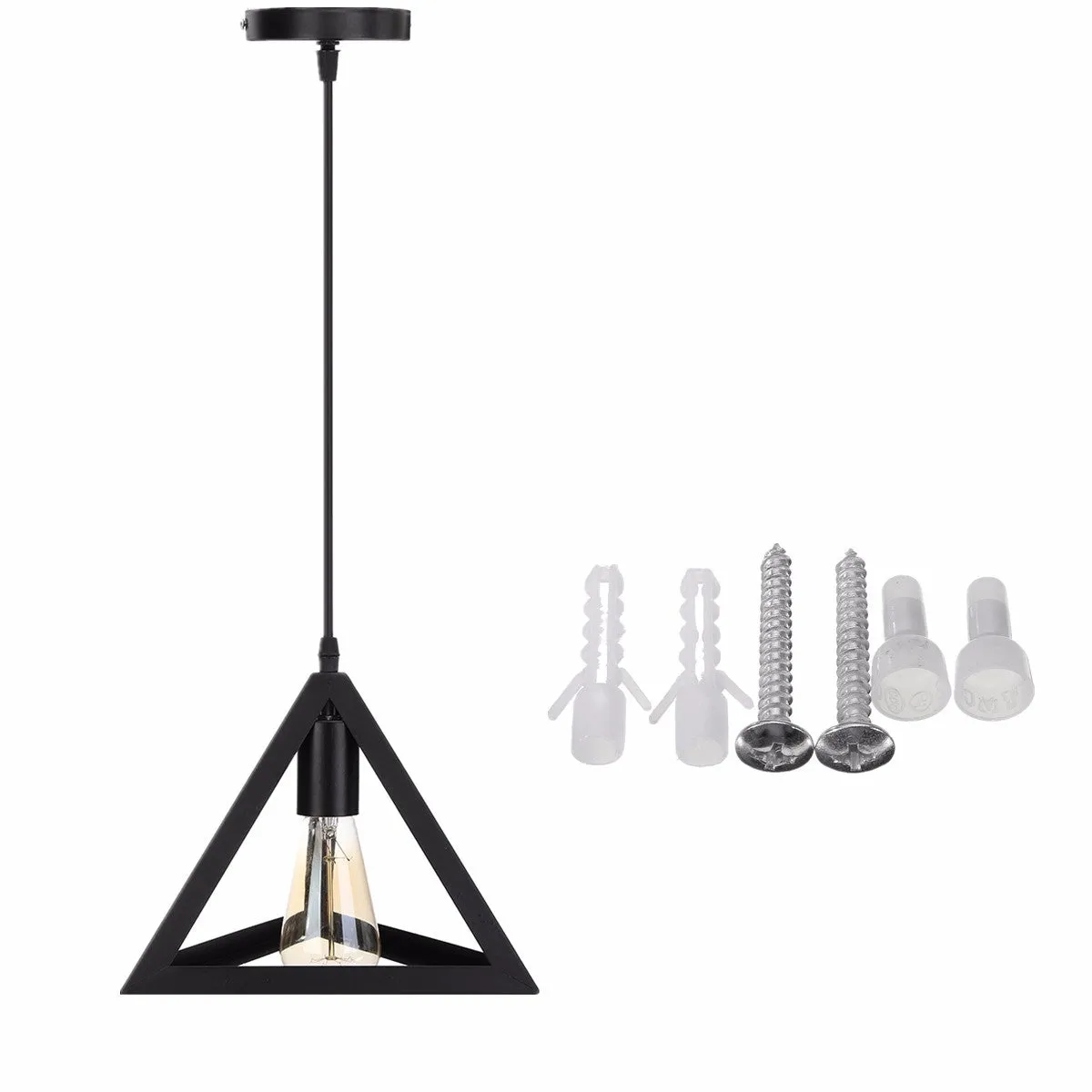 Modern 3D Triangle Pendant Lights