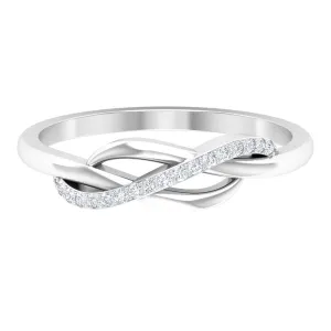 Natural Diamond Minimal Infinity Promise Ring