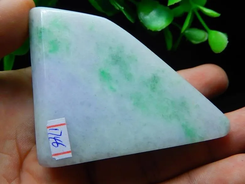 Natural Jade Rough Jadeite Raw (124g, 63X55X28mm)