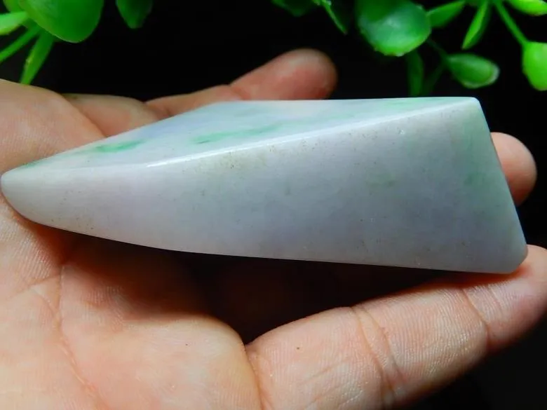 Natural Jade Rough Jadeite Raw (124g, 63X55X28mm)