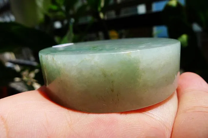 Natural Jade Rough Jadeite Raw (142g,5.7X1.7cm)