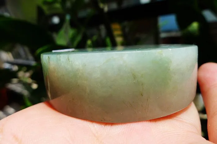 Natural Jade Rough Jadeite Raw (142g,5.7X1.7cm)